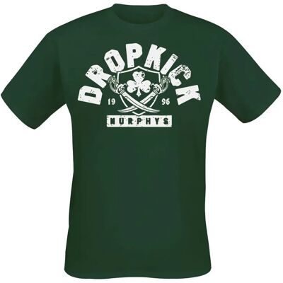 Dropkick Murphys Bruin Badge T-skjorte med korte ermer - Mann - Mørk grønn Dropkick Murphys Bruin Badge T-skjorte med korte ermer - Mann - Mørk grønn