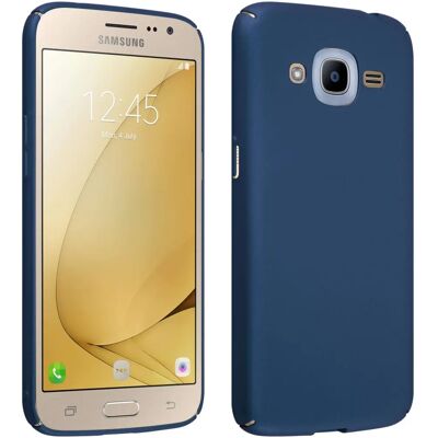 Samsung Galaxy J2 2016 Metall Blau Stoßfest Hülle Samsung Galaxy J2 2016 Metall Blau Stoßfest Hülle