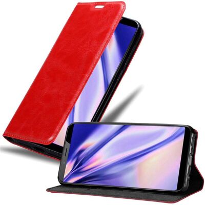 Coque de protection ZTE Nubia N3 avec support - Rouge - Publicité Coque de protection ZTE Nubia N3 avec support - Rouge - Publicité