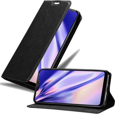 Étui Livre pour LG G7 ThinQ en Noir Antracite avec Support - Publicité Étui Livre pour LG G7 ThinQ en Noir Antracite avec Support - Publicité
