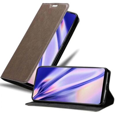 Étui Livre Café Marron Vivo NEX - Coque de Protection avec Support - Publicité Étui Livre Café Marron Vivo NEX - Coque de Protection avec Support - Publicité