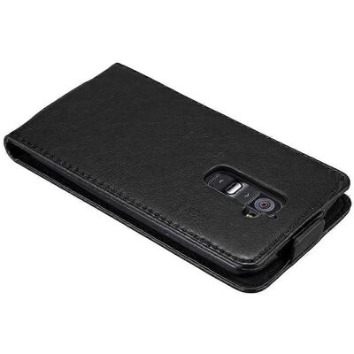 Cadorabo LG G2 Schutz Hülle - Nacht Schwarz - Flip Stil Cadorabo LG G2 Schutz Hülle - Nacht Schwarz - Flip Stil