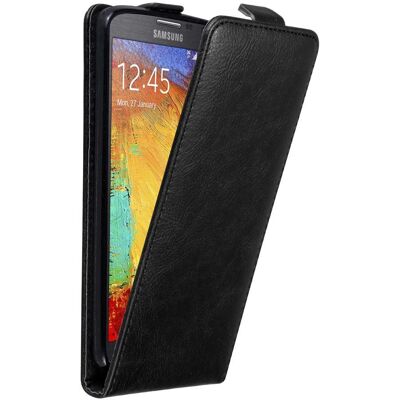 Cadorabo Schwarze Flip-Handyhülle - Unterstützung & Schutz Cadorabo Schwarze Flip-Handyhülle - Unterstützung & Schutz