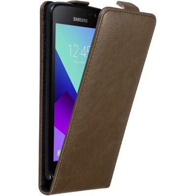 Cadorabo Samsung Galaxy XCover 4 / XCover 4s Schutz Hülle - Magnetclip - Kaffee Braun Cadorabo Samsung Galaxy XCover 4 / XCover 4s Schutz Hülle - Magnetclip - Kaffee Braun
