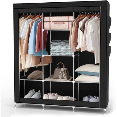 Intirilife RABEN Klappschrank - Platzsparender, langlebiger Kleiderschrank Intirilife RABEN Klappschrank - Platzsparender, langlebiger Kleiderschrank