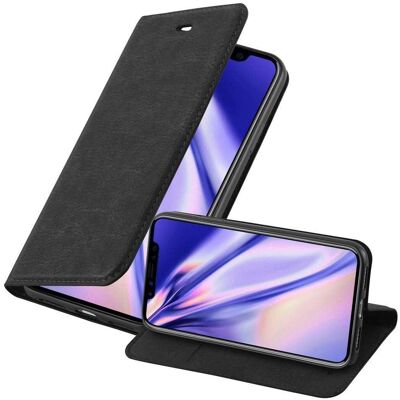 Capa para Apple iPhone XS MAX - Preto Noite - Capinha com Suporte e Porta-cartões Capa para Apple iPhone XS MAX - Preto Noite - Capinha com Suporte e Porta-cartões