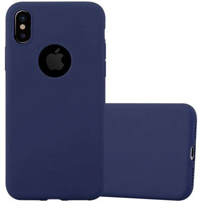 Apple iPhone XS MAX Tummansininen Candy TPU Kotelo Apple iPhone XS MAX Tummansininen Candy TPU Kotelo