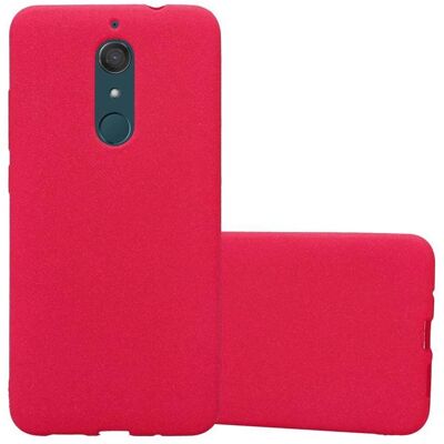 WIKO VIEW XL Frost Rot TPU Schutzhuelle WIKO VIEW XL Frost Rot TPU Schutzhuelle