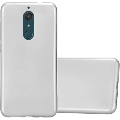 WIKO VIEW XL Metall Silber TPU Hülle - Schutzhülle WIKO VIEW XL Metall Silber TPU Hülle - Schutzhülle