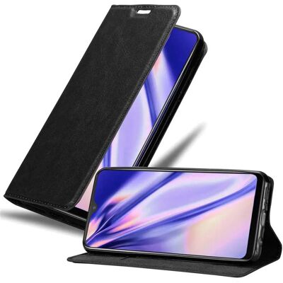 Cadorabo Nacht Schwarz Vivo V11i Buchhülle mit Kartenfach & Ständer Cadorabo Nacht Schwarz Vivo V11i Buchhülle mit Kartenfach & Ständer