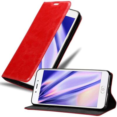 Étui livre rouge ZTE Nubia N2 - Publicité Étui livre rouge ZTE Nubia N2 - Publicité
