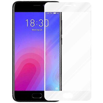 Protector d'écran complet Meizu M6 - Verre Résistant aux Rayures - Publicité Protector d'écran complet Meizu M6 - Verre Résistant aux Rayures - Publicité