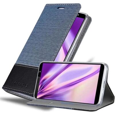 HTC U12 LIFE Jeans Style Magnetcase – Schutz & Halter HTC U12 LIFE Jeans Style Magnetcase – Schutz & Halter