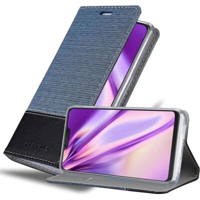 Coque de Style Jean pour Cubot P20 - Support & Porte-cartes - Publicité Coque de Style Jean pour Cubot P20 - Support & Porte-cartes - Publicité