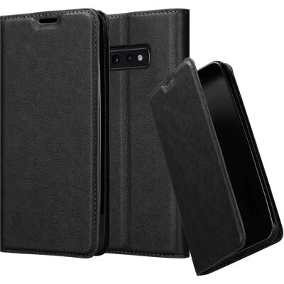 Samsung Galaxy S10e Yömusta Kirjolaukku Samsung Galaxy S10e Yömusta Kirjolaukku