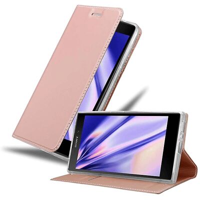 Oppo A53 Schutzhülle - Matt Oberfläche mit Kartenfach - Roségold - Schutz für Bildschirm & Rückseite Oppo A53 Schutzhülle - Matt Oberfläche mit Kartenfach - Roségold - Schutz für Bildschirm & Rückseite
