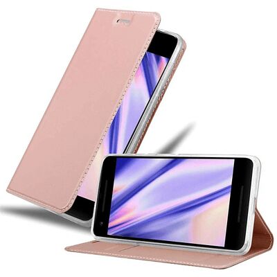 Oppo A53 Rosé Gold Mattetui - Kartenfach & Ständer - Schutz Oppo A53 Rosé Gold Mattetui - Kartenfach & Ständer - Schutz