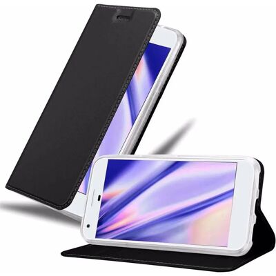 Oppo A53 Hülle mit Kartenfach - Matt Schwarz - Smartphone Cover Oppo A53 Hülle mit Kartenfach - Matt Schwarz - Smartphone Cover