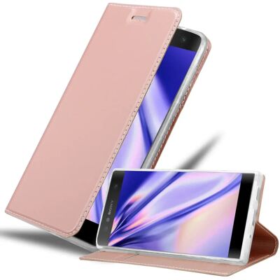 Coque de Protection Matte Or Rose Sony XA2 - Porte-cartes & Support - Publicité Coque de Protection Matte Or Rose Sony XA2 - Porte-cartes & Support - Publicité