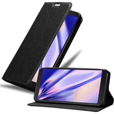 Coque de Protection Oppo A53 Nuit Noire avec Support et Porte-cartes - Publicité Coque de Protection Oppo A53 Nuit Noire avec Support et Porte-cartes - Publicité