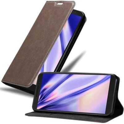 Coque Oppo A53 Alcatel 3V - Étui de Protection avec Fonction Support et Porte-cartes - Marron Café - Étui Téléphone - Publicité Coque Oppo A53 Alcatel 3V - Étui de Protection avec Fonction Support et Porte-cartes - Marron Café - Étui Téléphone - Publicité