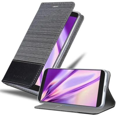 Coque Oppo A53 - Style jeans avec support et porte-cartes - Etui téléphone - Publicité Coque Oppo A53 - Style jeans avec support et porte-cartes - Etui téléphone - Publicité