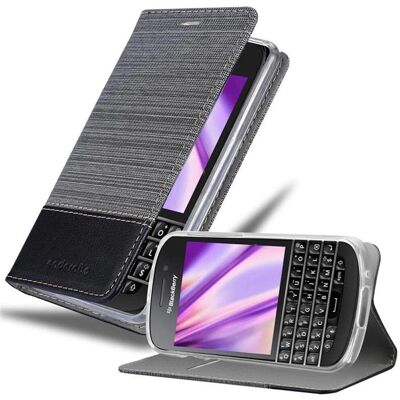 Blackberry Q10 Schutzhülle - Jeans-Design mit Ständer Blackberry Q10 Schutzhülle - Jeans-Design mit Ständer