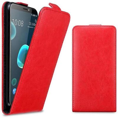 Cadorabo HTC Desire 12 PLUS Schutzhülle - Rot Apfel Cadorabo HTC Desire 12 PLUS Schutzhülle - Rot Apfel