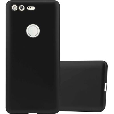 Cadorabo Schwarze Ultra Dünne TPU Handyhülle - Stoßfester Schutz Cadorabo Schwarze Ultra Dünne TPU Handyhülle - Stoßfester Schutz