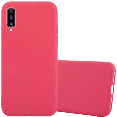 Cadorabo Candy Red Ultra Thin TPU Case for Samsung Galaxy A70 / A70s Cadorabo Candy Red Ultra Thin TPU Case for Samsung Galaxy A70 / A70s