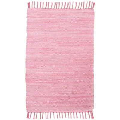 THEKO Happy Cotton - Baumwollteppich 160x230cm, rosa - Teppich THEKO Happy Cotton - Baumwollteppich 160x230cm, rosa - Teppich