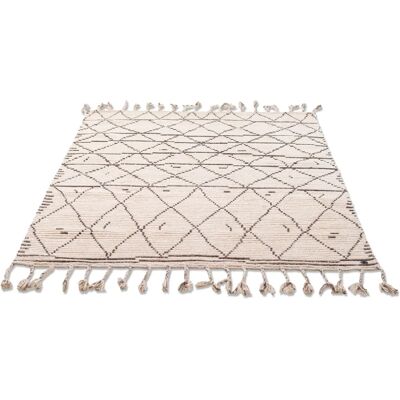 TOM TAILOR HOME Nomad Beigeteppich - Handgewebt Boho Stil 160x230cm TOM TAILOR HOME Nomad Beigeteppich - Handgewebt Boho Stil 160x230cm