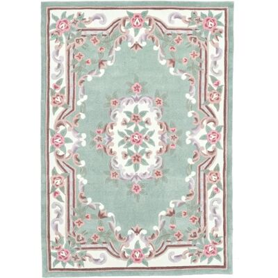 THEKO Ming Grüner Orientalischer Teppich - Vintage, 240x340 cm THEKO Ming Grüner Orientalischer Teppich - Vintage, 240x340 cm