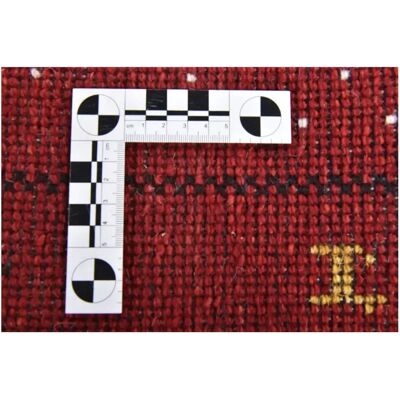 THEKO Roter Gabbeh Handgeknüpfter Wollteppich - Rechteckiger Teppich THEKO Roter Gabbeh Handgeknüpfter Wollteppich - Rechteckiger Teppich