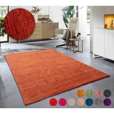 my home Karchau Wollteppich - Meliert, 70x140 cm - Wool Carpet my home Karchau Wollteppich - Meliert, 70x140 cm - Wool Carpet