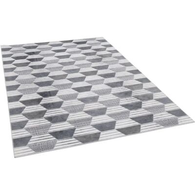 Gino Falcone Vintage-Teppich - 80x150cm, 7mm, grau Gino Falcone Vintage-Teppich - 80x150cm, 7mm, grau