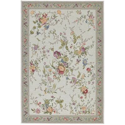 THEKO Flomi Sagrini - Blumen Teppich 240x330cm - Innenbereich THEKO Flomi Sagrini - Blumen Teppich 240x330cm - Innenbereich