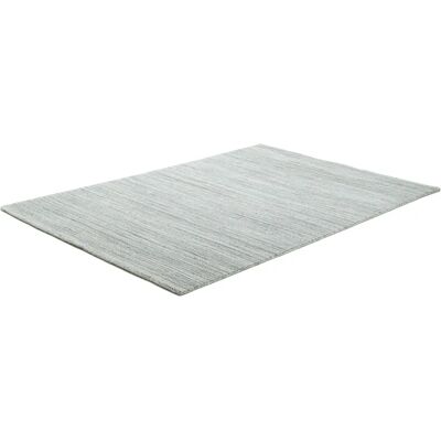 THEKO San Diego Wollteppich - 190x290 cm, Handgewebt, Grau - Teppich THEKO San Diego Wollteppich - 190x290 cm, Handgewebt, Grau - Teppich