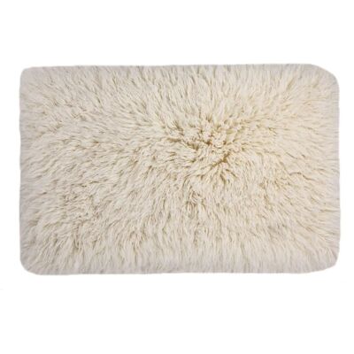 Tapis Flokati XXL en Laine Naturelle THEKO - Publicité Tapis Flokati XXL en Laine Naturelle THEKO - Publicité