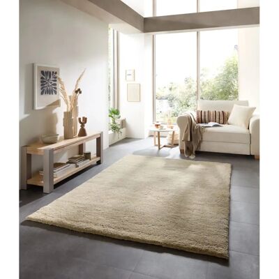 THEKO Berberteppich - Virgin Wolle - Handgeknotet - 170x240 cm - Beige THEKO Berberteppich - Virgin Wolle - Handgeknotet - 170x240 cm - Beige