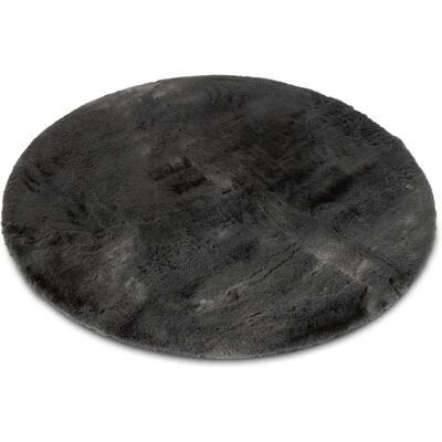 Gino FALCONE Kuschelteppich Chiara - Teppich - 90cm Durchmesser, 30mm Höhe Gino FALCONE Kuschelteppich Chiara - Teppich - 90cm Durchmesser, 30mm Höhe