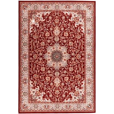 Alfombra de lana THEKO Dolna - 859, 80x150cm, 10mm, Rojo - Estilo Oriental Alfombra de lana THEKO Dolna - 859, 80x150cm, 10mm, Rojo - Estilo Oriental