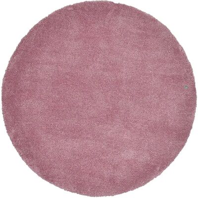 Tom Tailor Pink Hochflor-Teppich - Rund 190cm - Weich & Strapazierfähig Tom Tailor Pink Hochflor-Teppich - Rund 190cm - Weich & Strapazierfähig