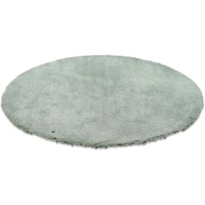 TOM TAILOR HOME Hochflor-Teppich Cozy - Rund 140cm, 25mm, Grün TOM TAILOR HOME Hochflor-Teppich Cozy - Rund 140cm, 25mm, Grün