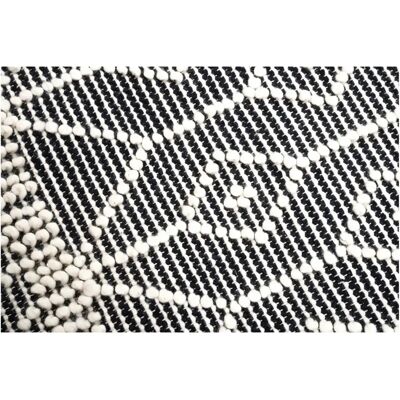Tom TAILOR HOME Farbiger Makramee-Teppich - Wolle, Grau, 140x200cm Tom TAILOR HOME Farbiger Makramee-Teppich - Wolle, Grau, 140x200cm