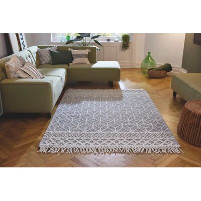 Tom Tailor Wollteppich - Ethno Pastell Boho - 160x230cm Tom Tailor Wollteppich - Ethno Pastell Boho - 160x230cm