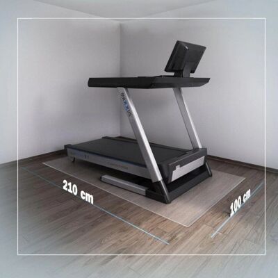 Gorilla Sports - Protective Mat Transparent - 2 mm - 4 sizes - Protective mat Gorilla Sports - Protective Mat Transparent - 2 mm - 4 sizes - Protective mat
