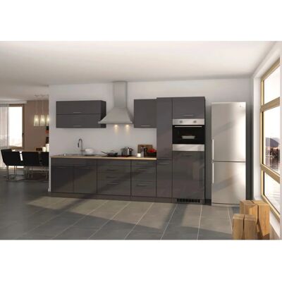 Held Möbel Küchenblock Modell 6090-2H, KS120.4A+EBN, EB-4CN - Küchenblock Held Möbel Küchenblock Modell 6090-2H, KS120.4A+EBN, EB-4CN - Küchenblock