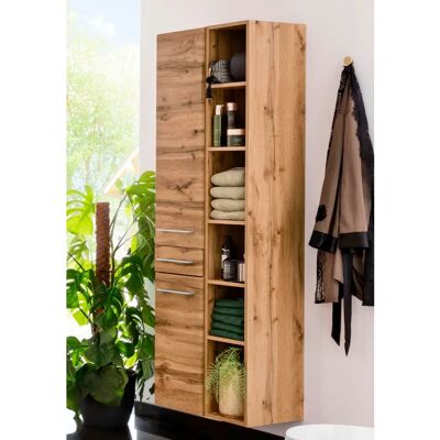 WELLTIME Soria 185cm Eichefarben Hochschrank - Stauraum WELLTIME Soria 185cm Eichefarben Hochschrank - Stauraum