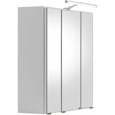 Held Möbel Portofino Spiegelschrank - Weiß - 60x66x20 cm Held Möbel Portofino Spiegelschrank - Weiß - 60x66x20 cm